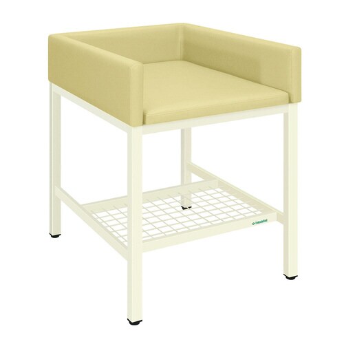 オムツ交換台(75×90×108)アイボリー