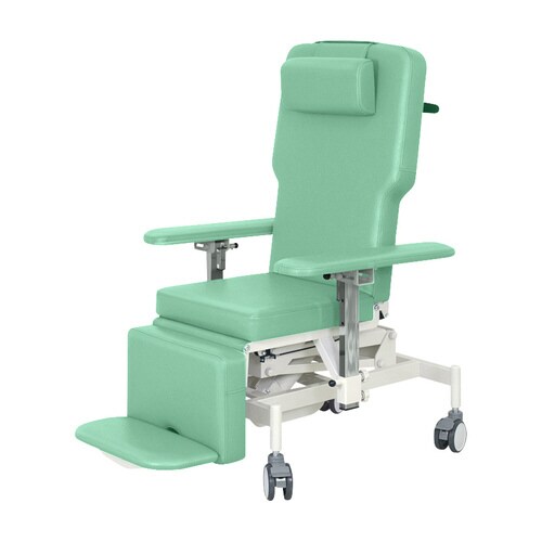 車いす式油圧ストレッチャー Lグリーン