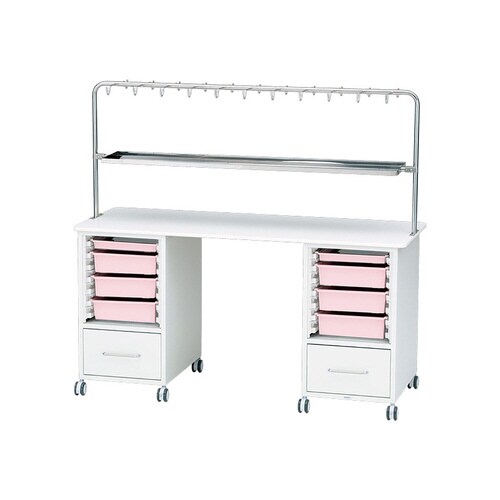 ワーキングテーブルKC−790−01S ピンク