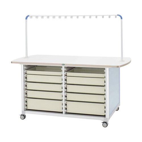 作業台(WT−1803B)ブルー/ニュートラル