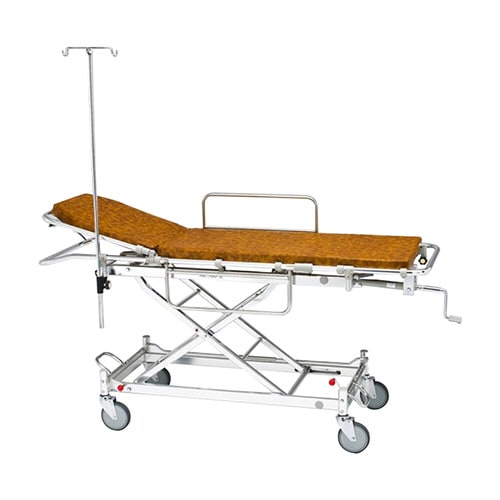 アルミ軽量ストレッチャーAL−TUD−2(背上げ式