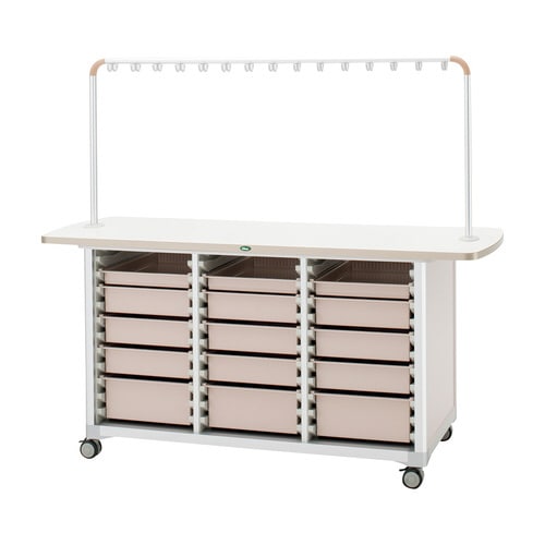 作業台(WT−1506B)ピンク/ピーチ