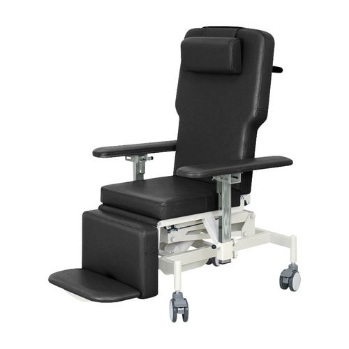 車いす式油圧ストレッチャー 黒