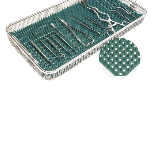 洗浄器用穴あきマット