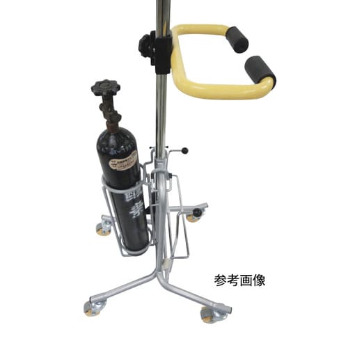 点滴スタンド用酸素ボンベハンガー
