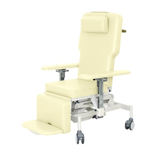 車いす式油圧ストレッチャー クリーム