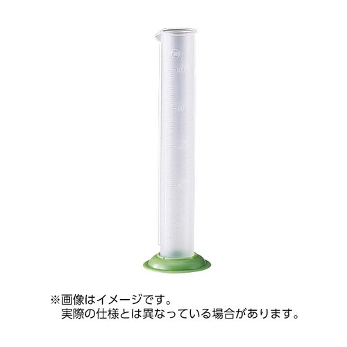 メスシリンダー(PP製)不透明(50ml)