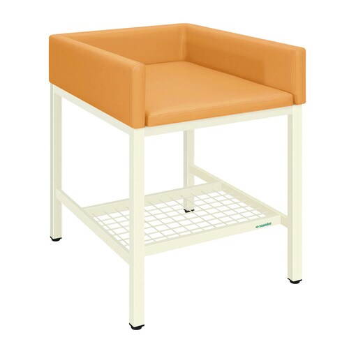 オムツ交換台(80×95×108)オレンジ