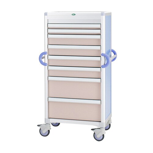 材料搬送カート C60−A10181B(ブルー/P