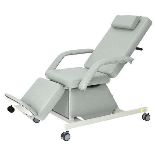 電動治療チェア(キャスター付) グレー