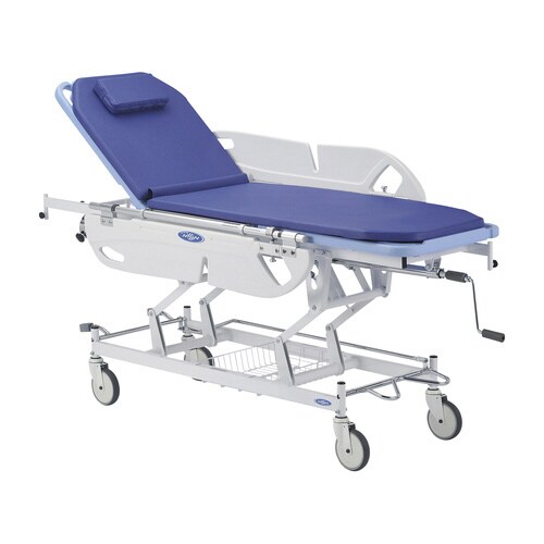 昇降式ストレッチャー背上げ付き