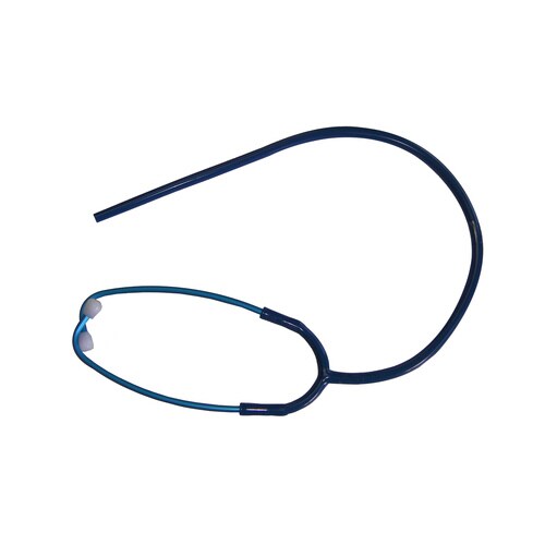 聴診器用耳金具・カラーチューブセット(内羽) 紺