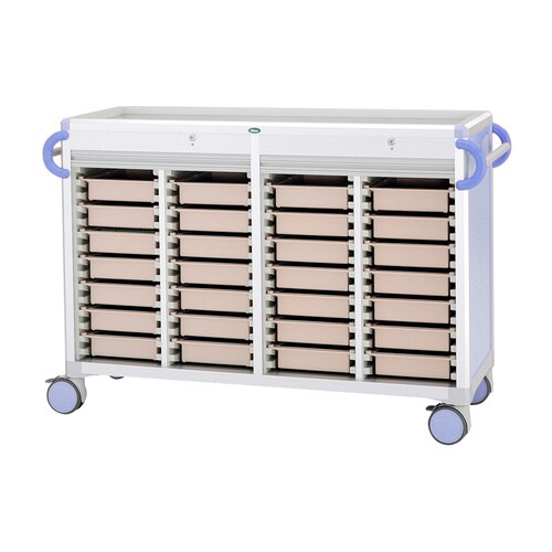 与薬カート 寝る前(YT−16)ブルー/ピーチ