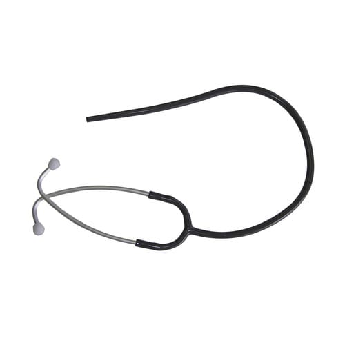 聴診器用耳金具・カラーチューブセット(内羽)グレー