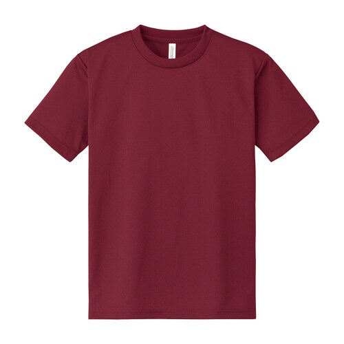ドライTシャツ(5L)バーガンディ