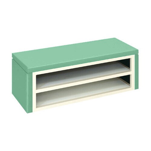 下駄箱ベンチ(01)(W90)Lグリーン