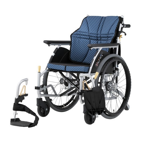 自走式車いす NA−U6 座幅400 インディゴ