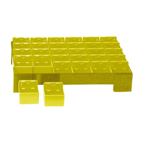 カラー散薬トレー(30人用)KT−30(イエロー)