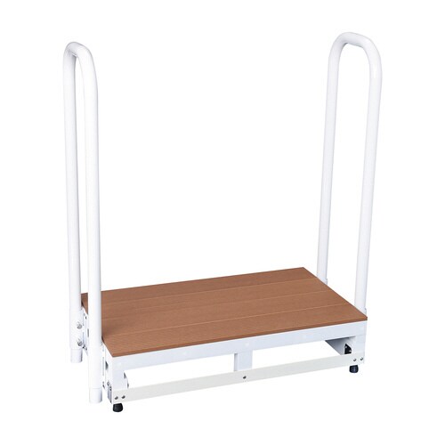 バリアフリー踏台(1段・手すり2本)F1−2TD