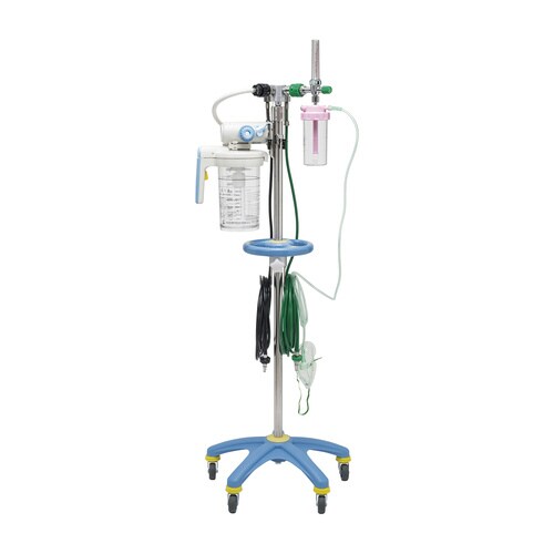 酸素吸引スタンド(酸素1口・吸引1口)S型アムコ型