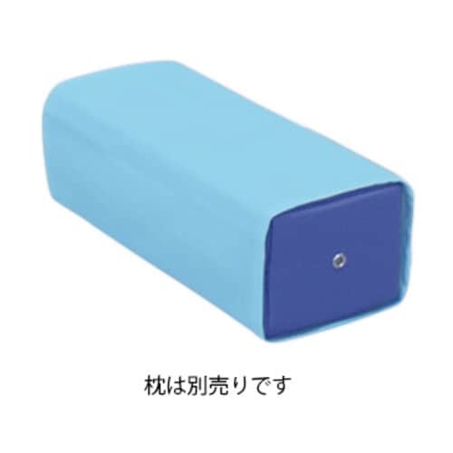 レザー製角マクラカバー L−01Sブルー