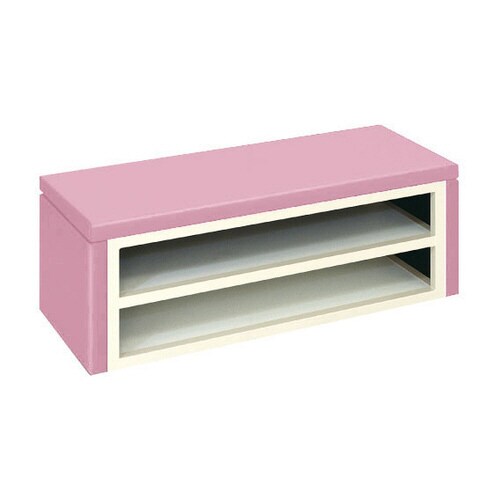 下駄箱ベンチ(01)(W90)ピンク