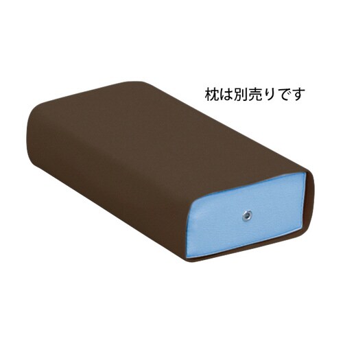 額マクラ(小高)用綿製カバー C−10 ブラウン