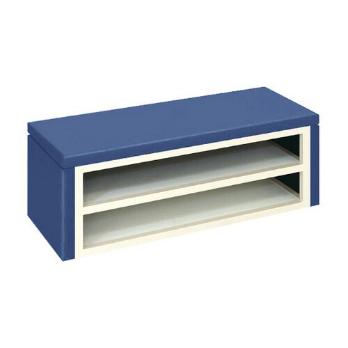 下駄箱ベンチ(01)(W90)Mブルー