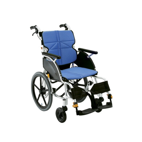 介助式車いす NEXT−21B ブルー