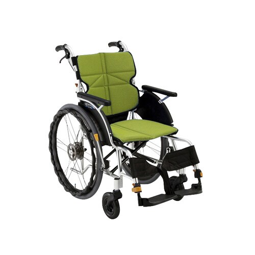 自走式車いす NEXT−11B ライトグリーン