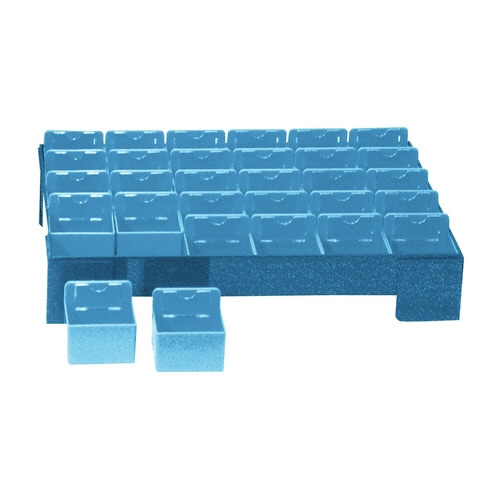 カラー散薬トレー(30人用)KT−30(ブルー)