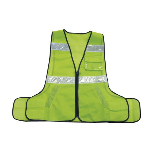 パトロールベストネオ(差替式)蛍光グリーン