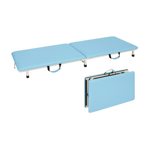 付添ポータブルベッド(55×180)Sブルー