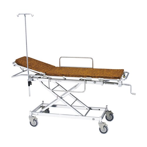 アルミ軽量ストレッチャーAL−UD−2(背上げ式