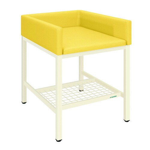 オムツ交換台(80×95×108)イエロー