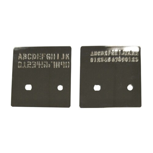 交換用ステーションプレート(英数カナ)