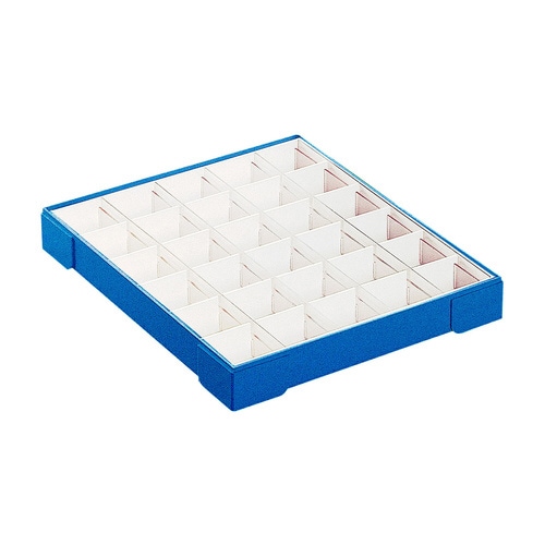 カラー散薬トレー(30人用)ブルー