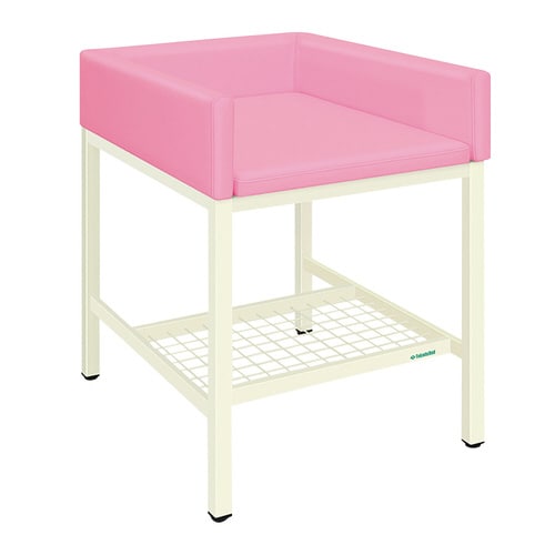 オムツ交換台(75×90×103)ピンク