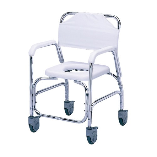 アルミ製シャワーチェア(ジュシキャスター)