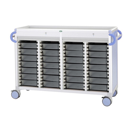 与薬カート 寝る前(YT−16)ブルー/透明