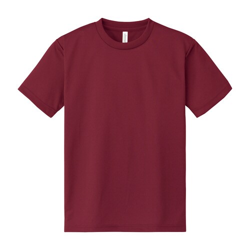 ドライTシャツ(LL)バーガンディ