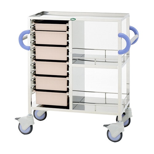 処置・包交カート C34−1162B(ブルー/P