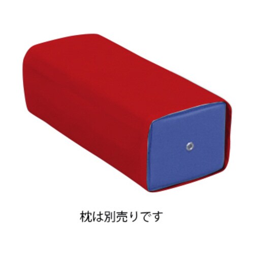 レザー製角マクラカバー L−01レッド