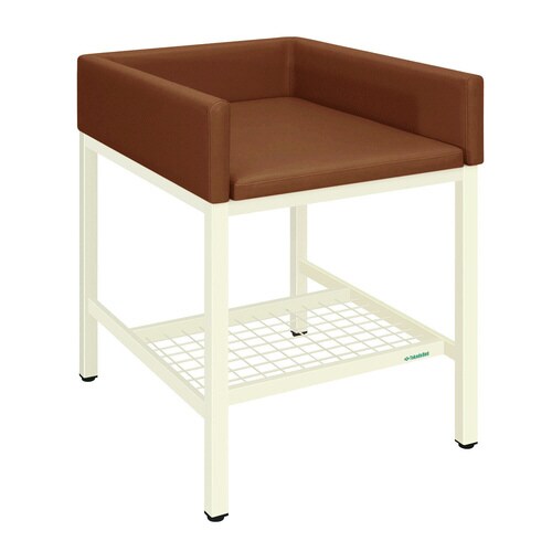 オムツ交換台(80×95×108)Lブラウン