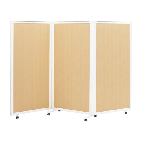 木目柄スクリーン(3連)270×180 ナチュラル