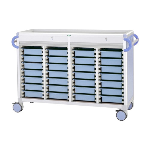 与薬カート 寝る前(YT−16)ブルー/ブルー