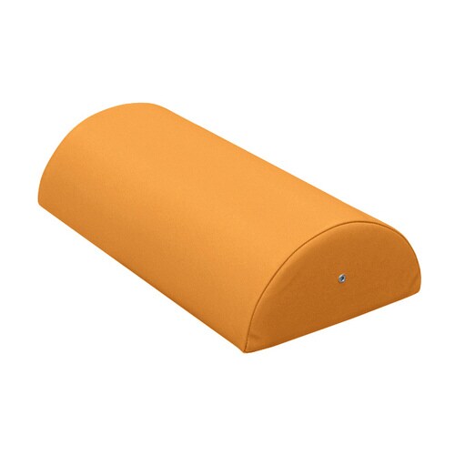 カラー診察用半円マクラ(特大)オレンジ