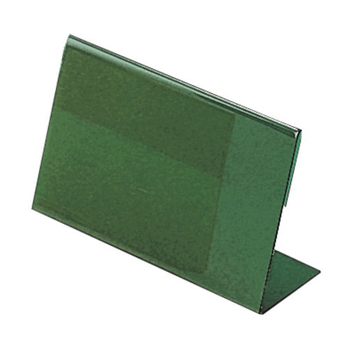 名札立(L型) 70×110mm(グリーン)