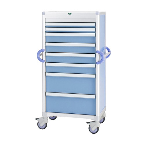 材料搬送カート C60−A10181B(ブルー/B