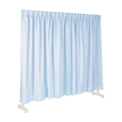 伸縮スクリーン(120×150cm)ブルー